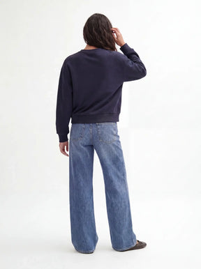 JJXX JXMERLE FELPA GIROCOLLO BLU DONNA