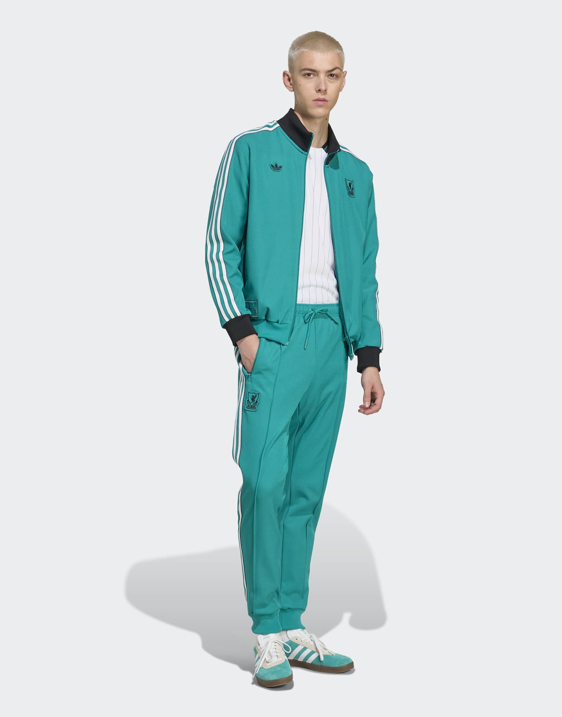 ADIDAS ORIGINALS Tuta LIVERPOOL Acetata Verde