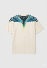 County of milan COUNTY OF MILAN T-Shirt Marcelo Burlon Ali Blu - COMPLETINO - Tommaseo Clothing