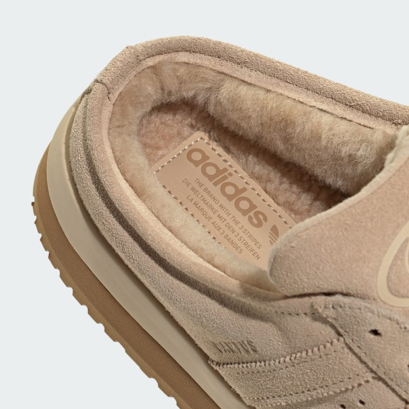 Adidas Campus Wtr Lo Sneaker Uomo Beige Pelliccia