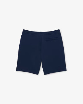 LACOSTE Pantaloncino In Cotone Basic Blu