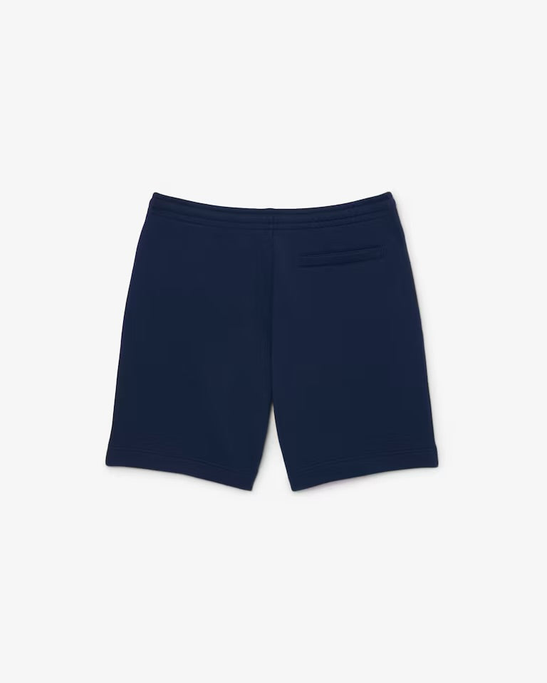 LACOSTE Pantaloncino In Cotone Basic Blu
