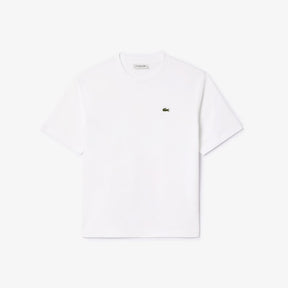 LACOSTE T-Shirt Basic Donna Bianca