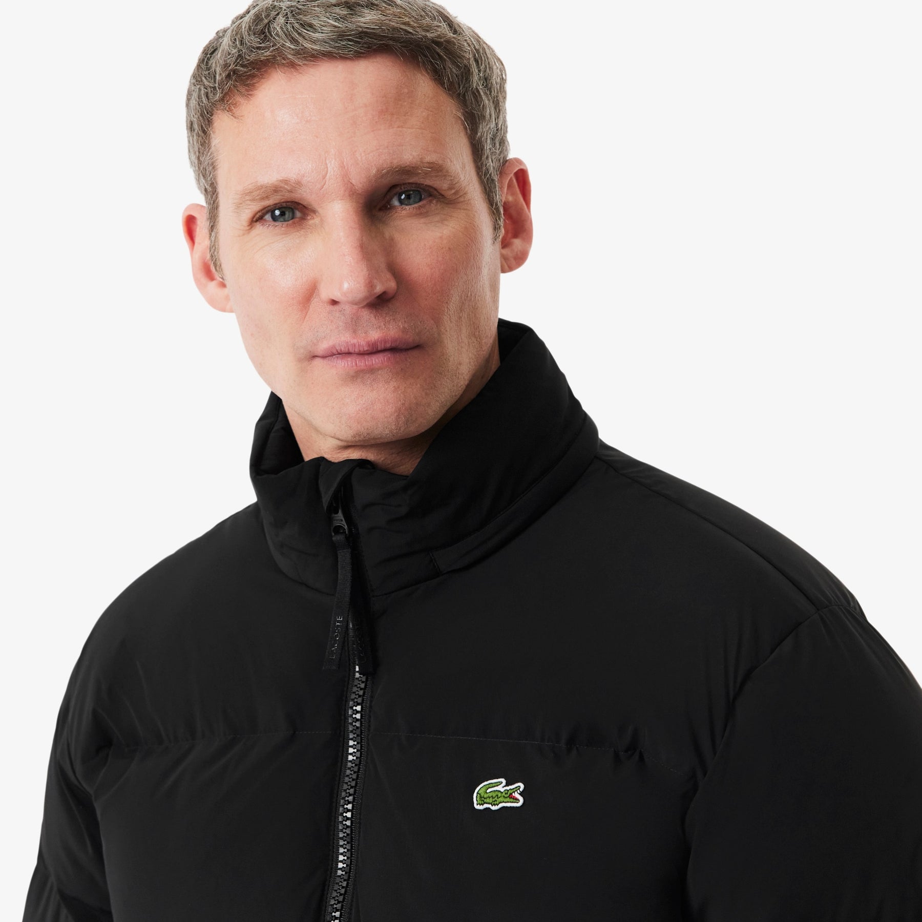 LACOSTE Giubbotto Bomber In Piuma Nero