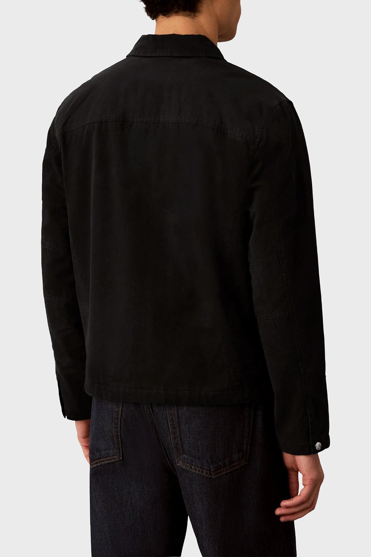 CALVIN KLEIN Giacca Con Logo a Contrasto Nera 26/27