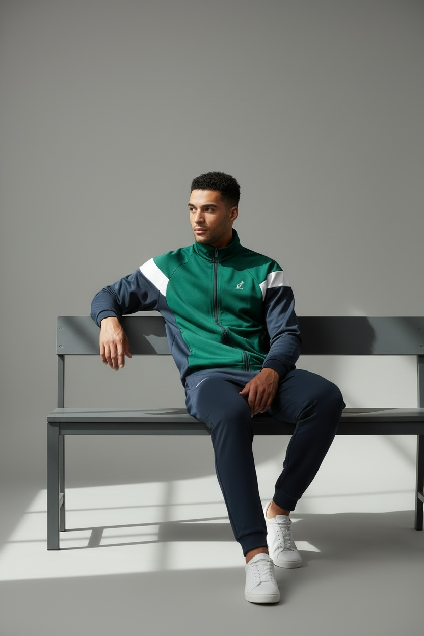 AUSTRALIAN Tuta New Icon in Slam Verde/Blu SS26