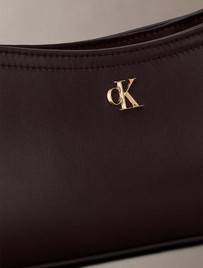 CALVIN KLEIN DONNA Borsa a Tracolla Piccola Ck Bordeaux