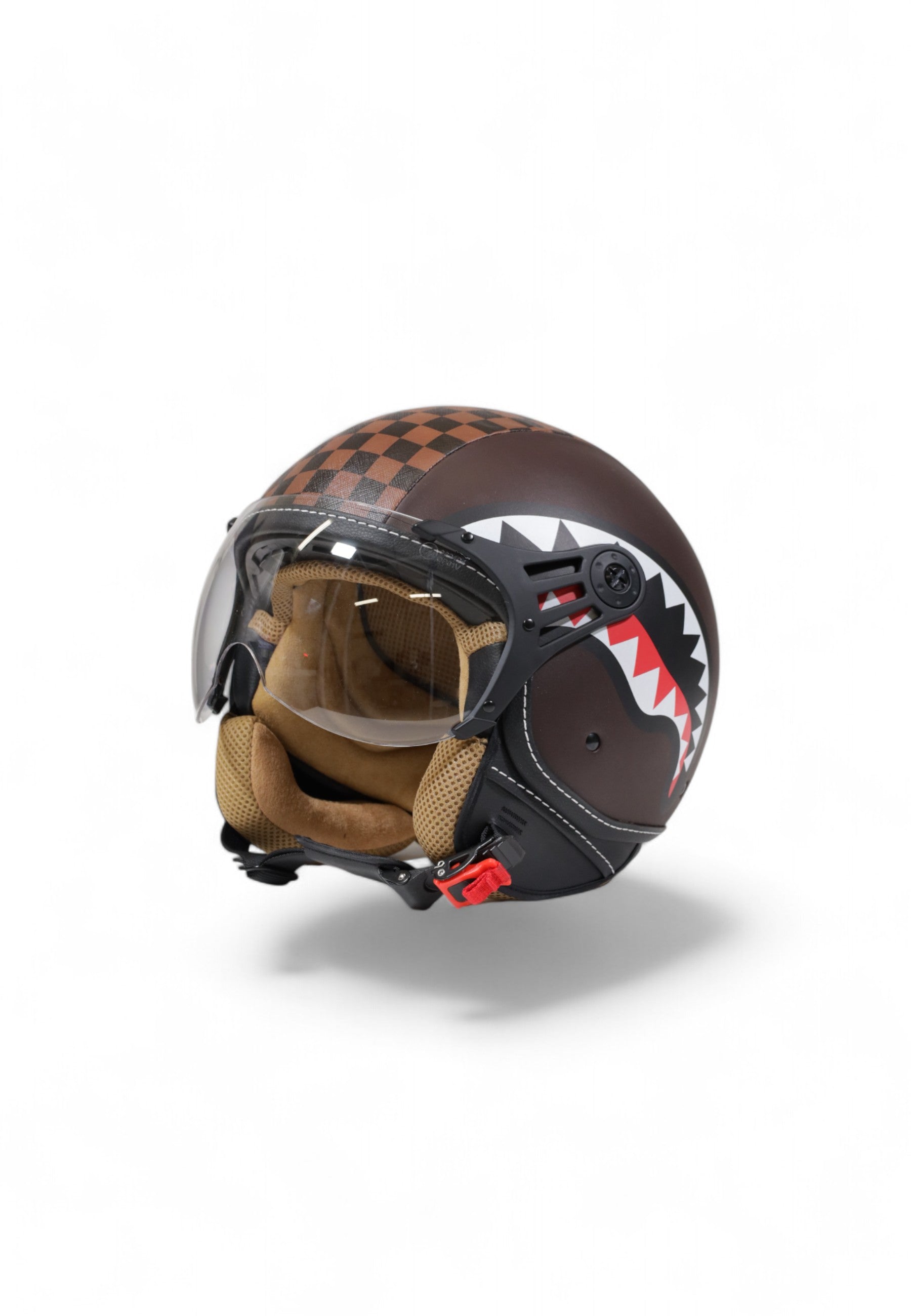 SPRAYGROUND Casco SHARKS IN PARIS HELMET Marrone