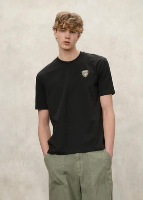 BLAUER Faxon T-Shirt Uomo Con Logo Nera
