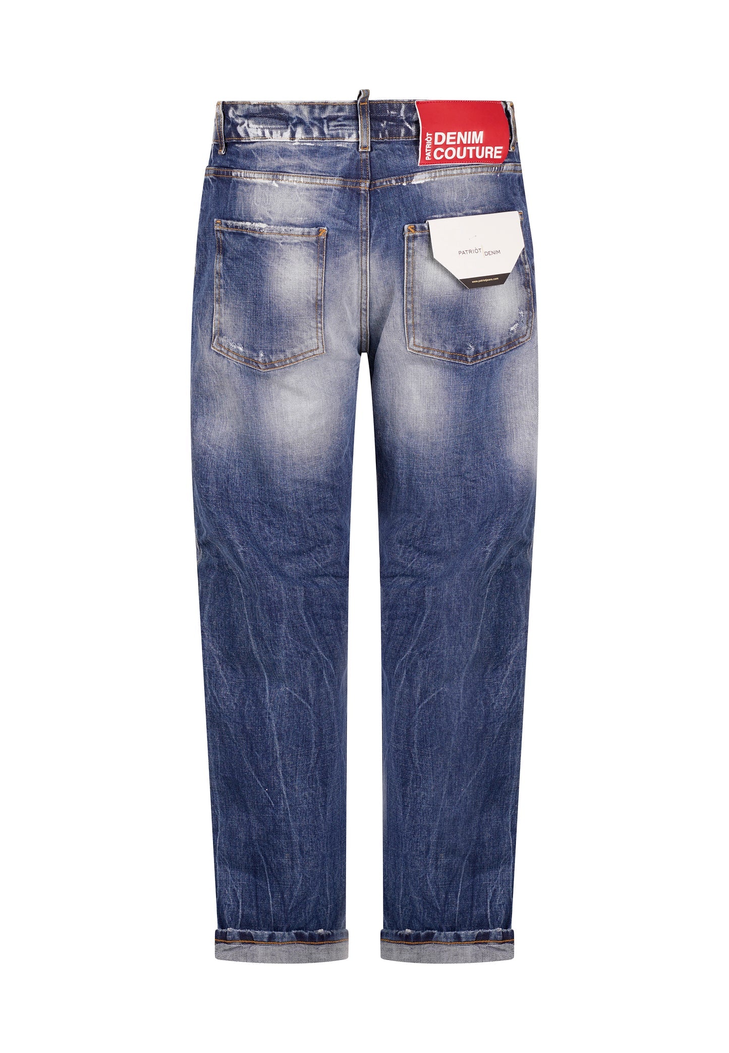 PATRIÒT Jeans Baggy Denim Chiaro