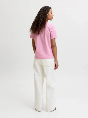 JJXX JXANNA T-SHIRT ROSA BIANCA DONNA