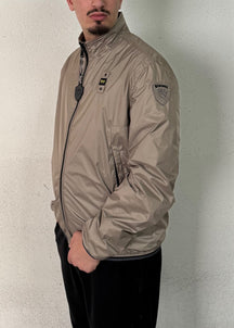 BLAUER Antivento Senza Cappuccio Blu-Nero-Beige