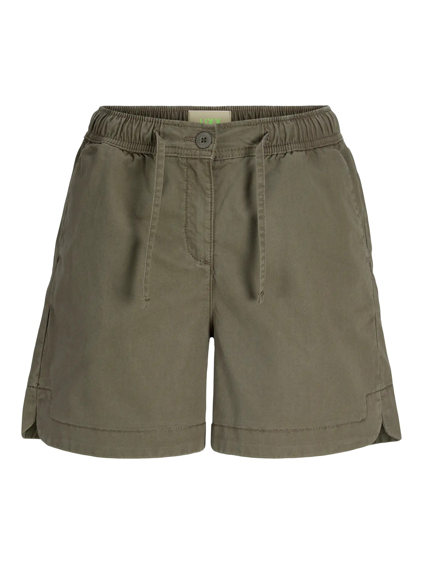 JJXX JXSKY  PANTALONCINO IN COTONE VERDE DONNA SS26