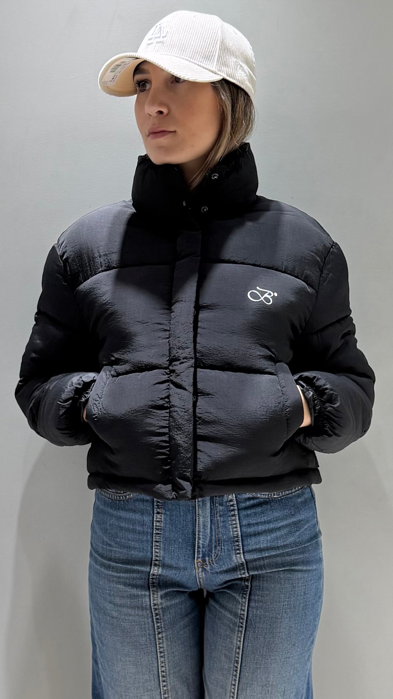 TIFFOSI GIRL COCKATOO NERO GIUBBOTTO