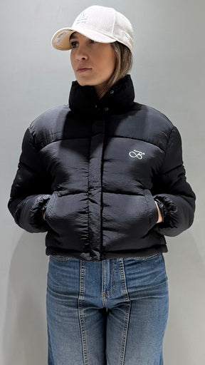 TIFFOSI GIRL COCKATOO NERO GIUBBOTTO