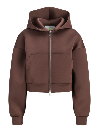 JJXX JXVERA CORA SCUBA COORDINATO DI TUTA FELPATA MARRONE DONNA AW26