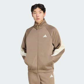 ADIDAS Tuta Completa Acetata Performance Uomo Beige