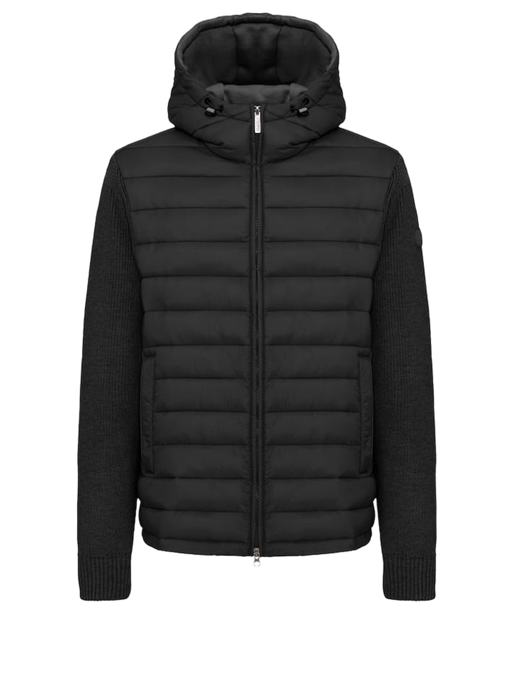 COLMAR Piumino Con Cappuccio Manica Liscia Nero 26/27