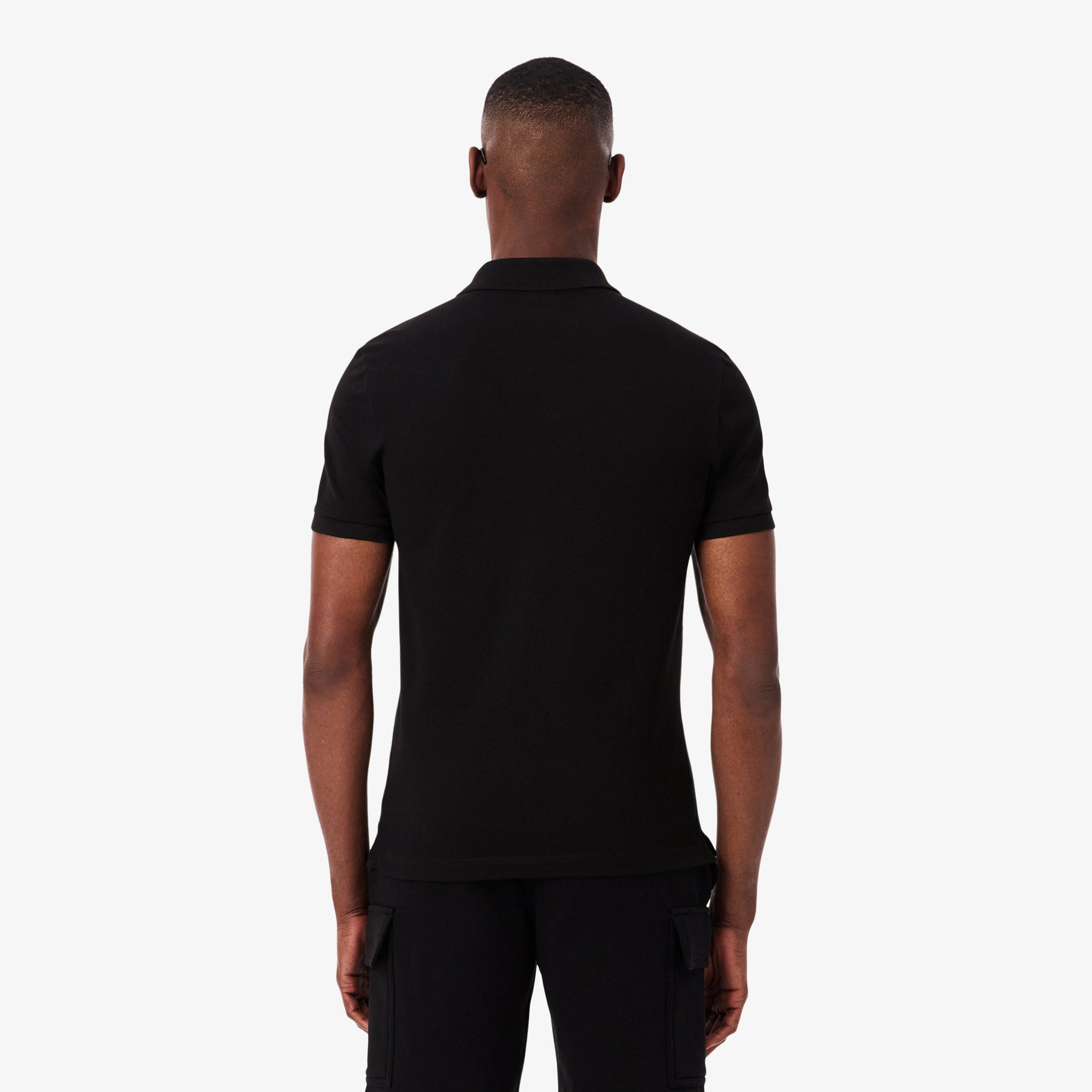 LACOSTE Polo Regular Fit In Piqué L.12.12 Nera