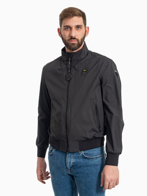 BLAUER Anson Antivento Uomo Senza Cappuccio Nero