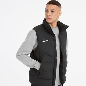 NIKE Smanicato Con Tasche Con Zip Nero