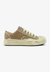 DUALSCAPE Sneakers In Tela Marrone/Panna