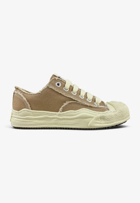 DUALSCAPE Sneakers In Tela Marrone/Panna