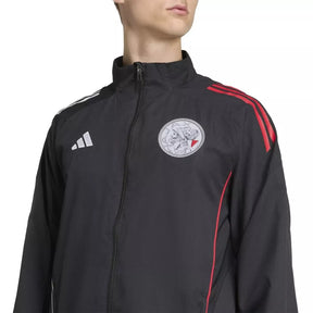 ADIDAS Tuta Ajax Leggera In Microfibra Nera