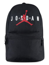 JORDAN Zaino Nero Jordan Rosso