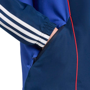Adidas Tuta Completa Olympique Lione Uomo Blu Microfibra