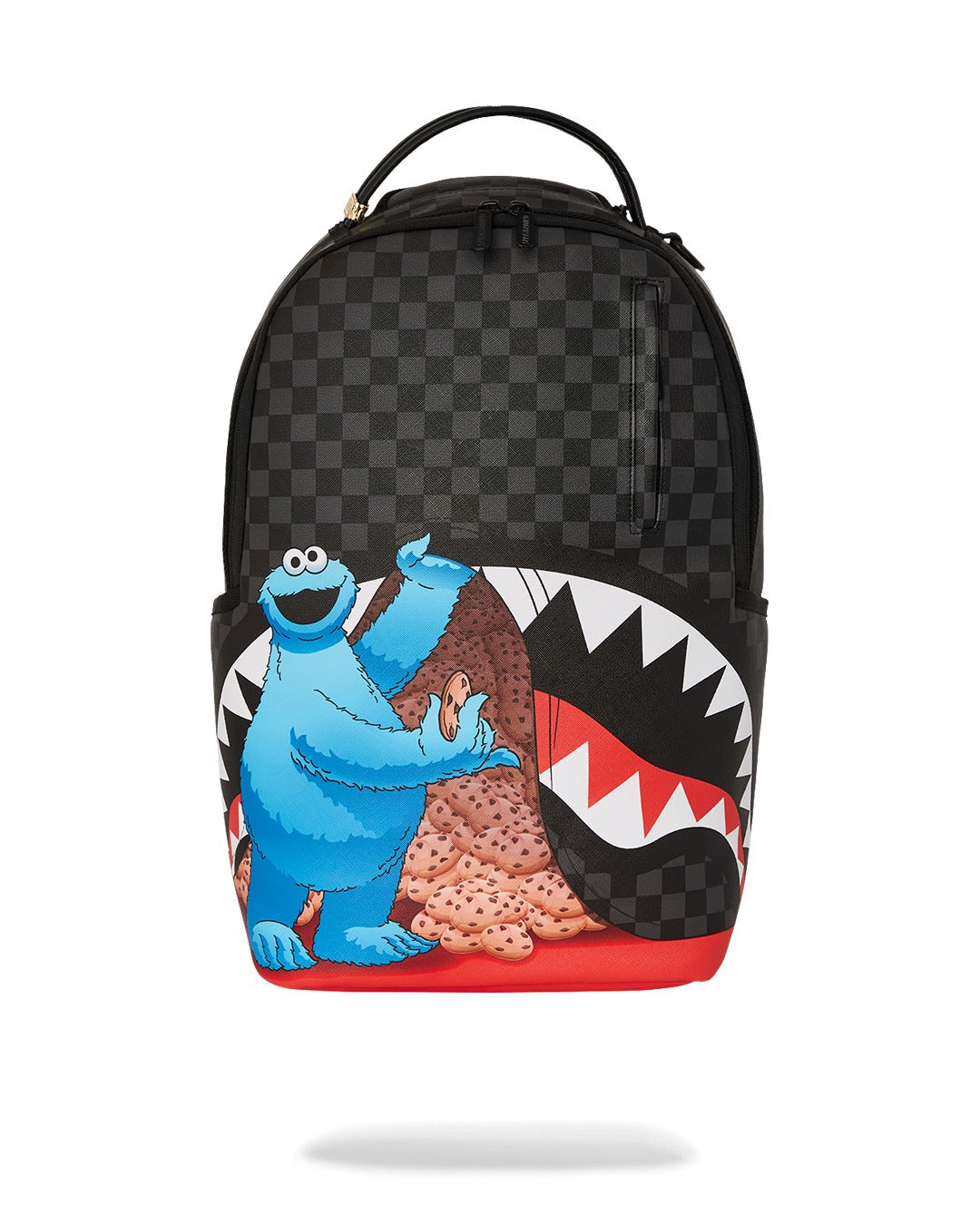 SPRAYGROUND Zaino In Pelle Sesame Street Cookie Monster Sneak