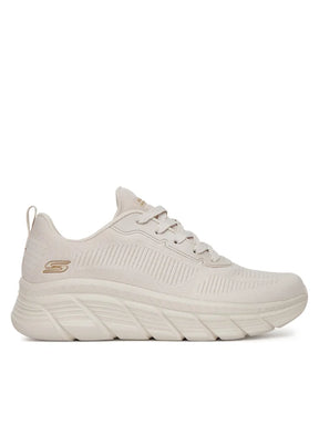 117385 OFWT Skechers Bobs B Flex Hi Fly Sneaker Donna Bianca