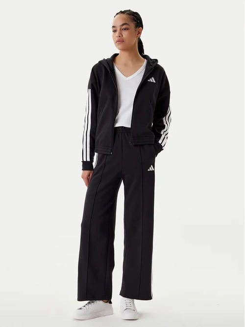 ADIDAS Tuta Completa Con Zip e Cappuccio Donna Nero