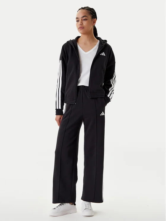 ADIDAS Tuta Completa Con Zip e Cappuccio Donna Nero