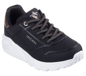 310384L/BKRG Skechers Los Angeles Metallic Mode Bambino/Bambina Nera 26/27