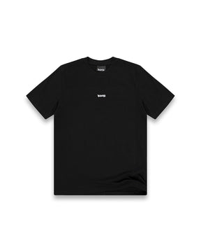 DISCLAIMER T-Shirt Logo Piccolo Con Stampa Sul Retro Frecce Nera