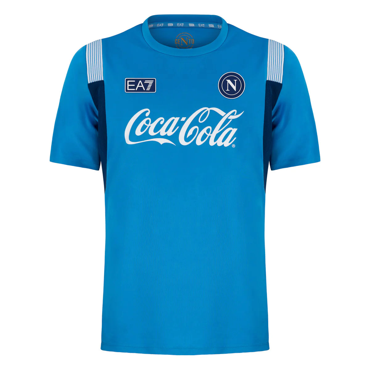 SSC NAPOLI Maglia Napoli Training Ufficiale Azzurra