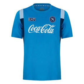 SSC NAPOLI Maglia Napoli Training Ufficiale Azzurra