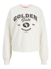 JJXX JXMERLE SPRING FELPA GIROCOLLO IN COTONE GARZATO