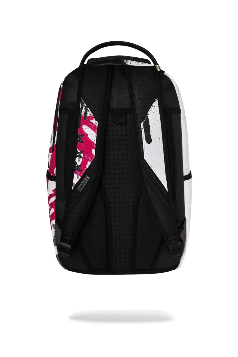 SPRAYGROUND Zaino GRAFF MAYHEM RMX Bianco Multicolor