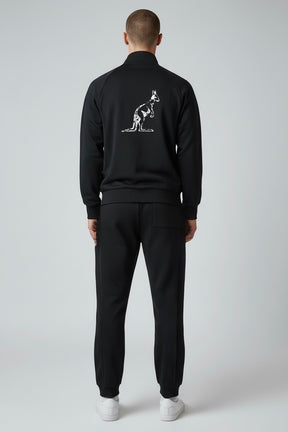 AUSTRALIAN Tuta Completa Double Face Limited Edition Senza Cappuccio Con Zip Oro Nero/Bianco