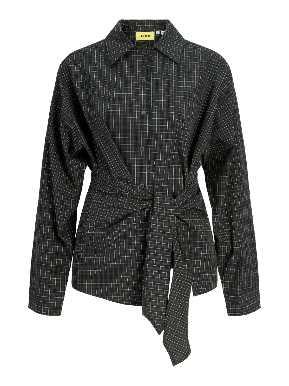 JJXX JXVIOLA Popin Camicia A Quadri Blu Donna AW26