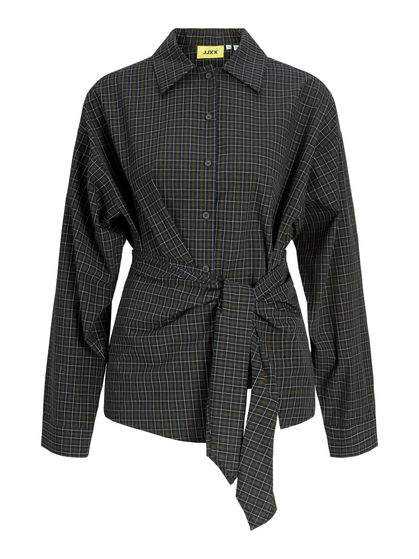 JJXX JXVIOLA Popin Camicia A Quadri Blu Donna AW26