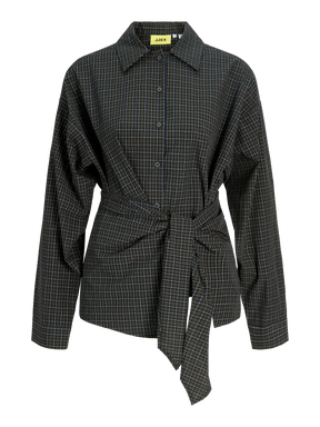 JJXX JXVIOLA Popin Camicia A Quadri Blu Donna AW26