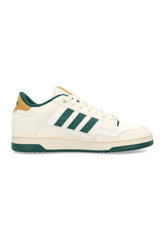 ADIDAS Sneaker Rapid Court In Pelle Bianca/Beige/Verde