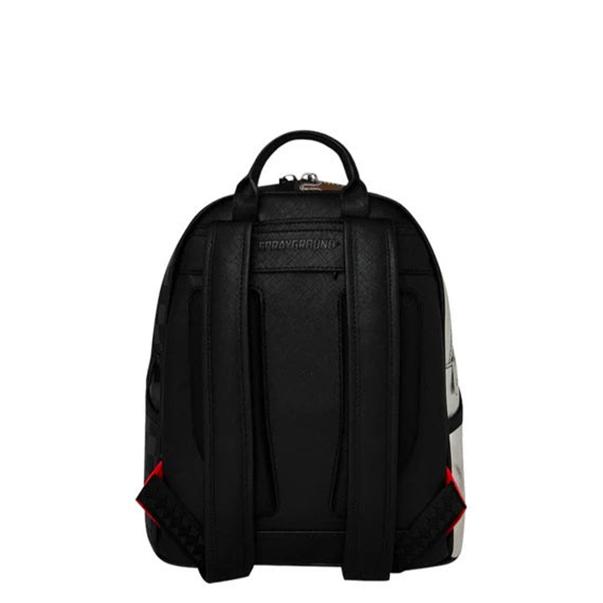 SPRAYGROUND Zaienetto In Pelle Silver Side Drip