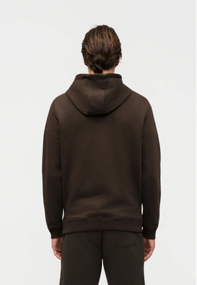 LYLE&SCOTT Felpa Con Cappuccio In Cotone Marrone
