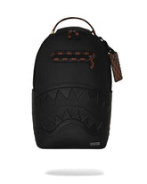 SPRAYGROUND Zaino In Pelle Checkpoint Royale Nero/Marrone