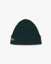 LACOSTE Berretto In Lana Verde