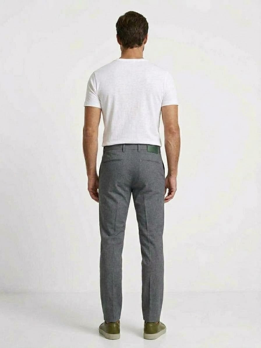 PIZETAONE Pantalone T.A. Slim Fit Grigio